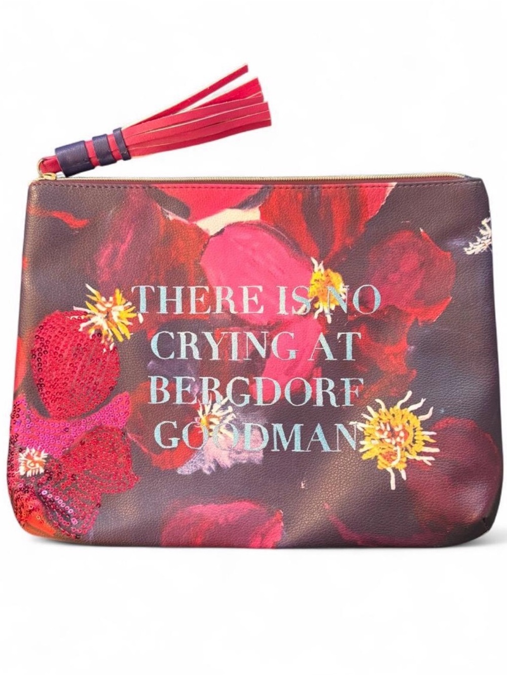 POP ART ICON ASHLEY LONGSHORE x BERGDORF GOODMAN 2018 exclusive cosmetic clutch.